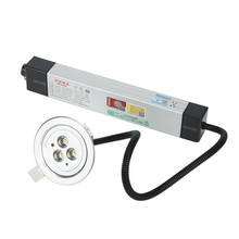 Free Shipping  3W LED Emergency Light Mini Spot Lihgt  LED Downlight Charge  Emergency Light 2024 - buy cheap