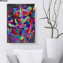 Colorido sexy nu pintura escandinavo cartazes abstratos e impressões decorativos da arte da parede fotos para sala de estar decoração casa 2024 - compre barato