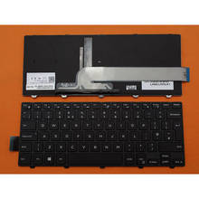 Uk-teclado para computador portátil dell, inspiron 14, 5442, 5445, 5447, 5448, 5451, 5455, 5458, 7447, 5452, 5457 com iluminação de fundo 2024 - compre barato