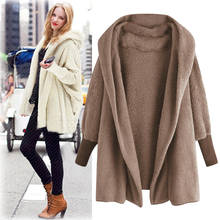 Autumn Winter Women Faux Fur Coat Thin Light Hooded Sweatshirt Coat Winter Warm Plush Plus Size Coat Soft Outwear Oversize T3 2024 - buy cheap