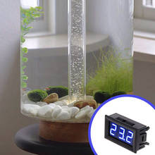 Digital LCD Thermometer Sensor Hygrometer Gauge Refrigerator Aquarium Portable Thermometer Monitoring Display Humidity Detector 2024 - buy cheap