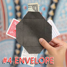 Номер 4 конверт (гиммики и онлайн инструкции) фокусы Смешные крупным планом магический маг ментализм иллюзия, трюк, реквизит 2022 - купить недорого