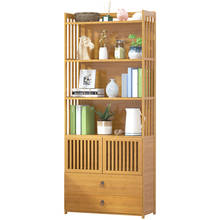 Bookshelf Bookcase Simple Modern Bookshelf Floor Simple Bookshelf Living Room Storage Of Solid Wood Shelves 2024 - buy cheap