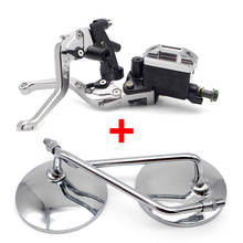 Motorcycle Brake Clutch Hydraulic Lever motorcycle mirror for honda crf 450 kawasaki z800 ktm honda cb1000r accessories jawa 350 2024 - buy cheap