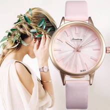 Relogio Feminino Ladies Watch Women Casual Quartz Leather Band New Strap Watch Roman Analog Wristwatch Montre Femme Reloj Mujer 2024 - buy cheap