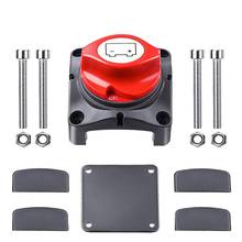 Interruptor desconexo de bateria 12v-48v, interruptor de isolamento de bateria mestre interruptor de corte de energia à prova d' água para carro rv b