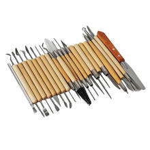 22pcs Metal Clay Sculpting Set Wax Carving Pottery Tools Polymer Shapers 2024 - buy cheap