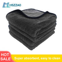 Очень мягкое вощеное полотенце из микрофибры для мытья автомобиля, сушильная Ткань для очистки автомобиля, ткань для ухода за автомобилем, полотенце для мытья автомобиля без царапин 2024 - купить недорого