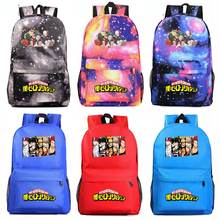 Fashion Cartoon Anime My Hero Academia Deku Boy Girl Book School bag Women Bagpack Teenagers Schoolbags Men Student Backpack 2024 - buy cheap