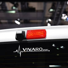 2 Pcs Window Vinyl Decals Car Styling Self Adhesive Emblem Car Stickers For Opel Vivaro 2024 - buy cheap
