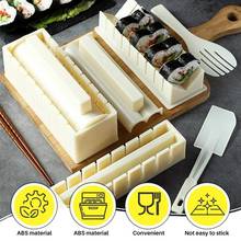 10pcs DIY Mold Cooking Tools Sushi Kit Home Kitchen Machine Sushi Roll Maker Tools Set Gadgets Japanese Snack Foods Bazooka 2024 - buy cheap