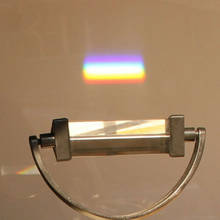 Triangular Glass Prism 25*25*80mm Crystal K9 Glass Triple Physics Teach Light Spectrum Glass Cube Rainbow Prisms 2024 - buy cheap