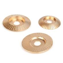 New 3Pcs Wood Grinding Wheel Rotary Disc Sanding Woodworking Carving Abrasive Disc Tools for Angle Grinder Bore 22mm 2024 - buy cheap
