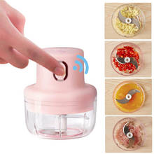 Electric Food Chopper Garlic Press Manual Garlic Crusher Kitchen Garlic Puller Cutter Meat Fruit Vegetable Chopper Accessories 2024 - buy cheap