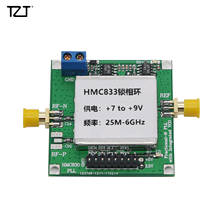 TZT HMC833 Módulo de bucle de fase bloqueada 25MHz-6GHz generador de señal RF 7V a 9V HMC833 Core Board 2024 - compra barato