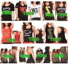 S M L Woman Dance vest Don't Stop Tank woman Trainning & Exercise T-shirts 1798 1763 1756 2024 - buy cheap