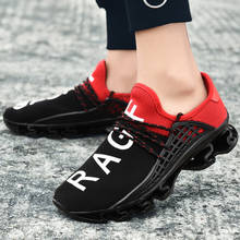 Zapatos deportivos de marca para Hombre y mujer, zapatillas transpirables para correr al aire libre, trotar, caminar, suela de hoja, calzado para Hombre 2024 - compra barato