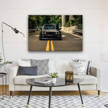 Posters and Prints BMW M3 E30 Black Racing Street Car Black Cool Gift Art Poster Canvas Painting Home Decor 5.0 2024 - buy cheap