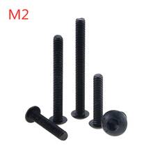 50PCS M2x4 5 6 8 10 12 16 Grade10.9 Button Head Screw ISO7380 Hex Socket Round Button Head Screws M2*4 M2*6 M2*8 M2*14 M2*16 2024 - buy cheap