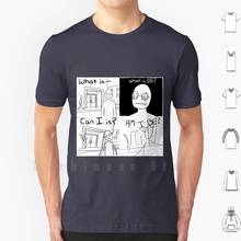 I Be, I Be Camiseta de algodón DIY, gran tamaño, S-6xl, ansiedad, depresión, despersonalización, despersonalización 2024 - compra barato