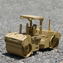 1:50 CAT CB-534D Engineering vehicle bulldozer Loader grader road roller Construction car model toy Adult boys collect display 2024 - buy cheap