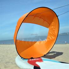 Tabla de Paddle canoa plegable para Kayak, accesorio de gran tamaño de 42 "/108cm con ventana transparente para bote de deriva 2024 - compra barato