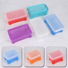 Creative Home Candy Color Mini Cute Desktop Storage Box Toy Storage Box Kitchen Food Storage Box With Lid Sealed Container 2024 - buy cheap