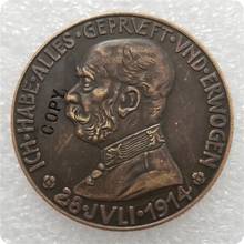 Type #5_1914 Karl Goetz Germany Copy Coin 2024 - buy cheap