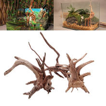 Tanque de madera para peces, madera de deriva Natural, tronco de árbol, planta de Acuario, decoración de acuario Akvaryum Dekor 2024 - compra barato