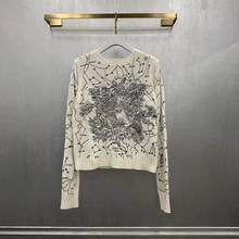 Fashion Sweaters YK12495 2021 Runway Luxury famous Brand European Design party style women's Clothing 2024 - buy cheap