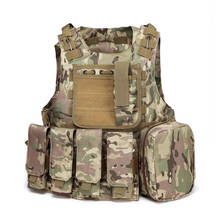 USMC Army Military Molle Combat Assault Plate Carrier Tactical Vest Black OD Coyote Brown 2024 - buy cheap
