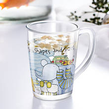 Large-capacity Glass Mug With Handle Home Cute Creative Office Coffee Milk Hot Water Cup Thickening Drinkware 2024 - buy cheap
