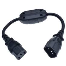 C14-C13 Extension Power Cord,IEC 320 C13 Female to C14 Male  with 10A fuse Power Adapter Cable 2024 - buy cheap