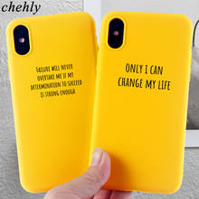 Mobile Phone Case for IPhone 6s 7 8 11 Plus Pro X XS MAX XR Funny Letter Cases Soft Silicone Fitted TPU Back Accessories Covers 2024 - buy cheap