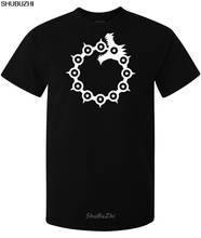 Shubuzhi-Camiseta de Anime de Seven Deadly Sins para hombre, camisa negra de alta calidad, informal, fresca, Unisex 2024 - compra barato