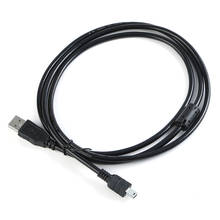 Зарядный кабель для передачи данных адаптер USB 2,0 A папа мини 5 Pin B Лучшая черная Длина 150 см кабели для передачи данных usb удлинитель 2024 - купить недорого