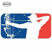 HotMeiNi 13cm x 6.5cm for Major League Bowhunter Funny Car Stickers Waterproof DIY 3D Scratch-proof Sticker Decal for VAN RV 2024 - buy cheap