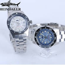 HEIMDALLR 62MAS Diver Watch 200M Self Winding NH35A C3 Luminous Dial Automatic Mechanical Movement Sapphire Glass Wristwatch 2024 - buy cheap