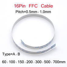 2pcs 16P /FFC FPC Flexible Flat Cable 0.5mm / 1.0mm Pitch 16Pin Type A / B Length 60mm 100mm 150mm 200mm 300mm 500mm 700mm 2024 - buy cheap