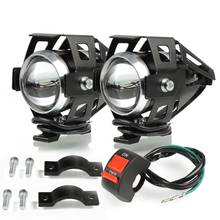 Faróis dianteiros para motocicleta u5, holofote de neblina para transalp nx 650 fmx 650 xrv650 trx 300ex honda xlv 600 650 700 2024 - compre barato