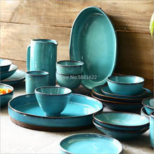 Фарфоровая обеденная тарелка, набор кухонных тарелок, керамическая посуда, посуда для еды, рисовая салатная лапша, миска, суп, кухонный инструмент для приготовления пищи 2024 - купить недорого