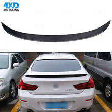 F06 Carbon Fiber Spoiler For BMW 640i 650i Gran Coupe 6 series Rear Trunk SpoilerWing Performance Style 2014 2015 2016 2017 2018 2024 - buy cheap