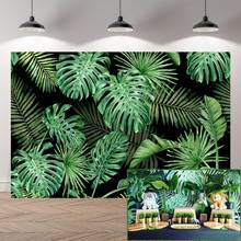 Neoback-plano de fundo para fotografia, vídeos da selva tropical, folhas, floresta, primavera, cabine de foto de páscoa, estúdio, festa com safari, tecido de vinil 2024 - compre barato