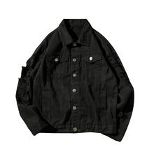 Осенняя мужская камуфляжная джинсовая куртка, Модная Джинсовая куртка 5XL 2024 - купить недорого