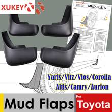 Set Car Mud Flaps For Toyota Camry Aurion XV30/40/50 Corolla Altis Yaris Vitz Vios Limo Mudflaps Splash Guards Mudguards 2024 - buy cheap