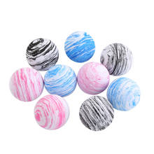 Pelota de juguete de EVA para mascotas, juguete interactivo con diseño de planeta colorido, para masticar, para gatos y perros, accesorios para mascotas 2024 - compra barato