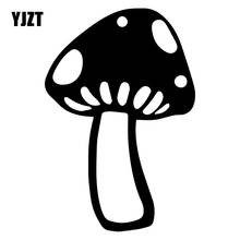 YJZT 11,4X17 см грибные грибы грибки милый виниловый автомобиль стикер мультяшка украшение автомобиля Наклейка C25-0368 2024 - купить недорого