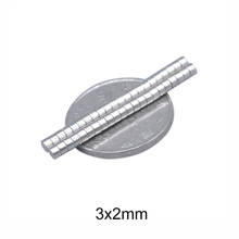 100~5000pcs 3*2 Strong Round magnet 3mm x 2mm Rare Earth Neodymium Magnet Art Craft Fridge Neodimio Imanes 3x2 small disc magnet 2024 - buy cheap