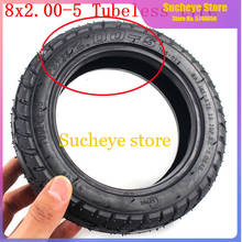 8 Inches Wheel Tyre Tubeless Tire 8x2.00-5 for Pocket Bike MINI Bike Electric Wheelchair Wheel Motor 8*2.00-5 2024 - buy cheap