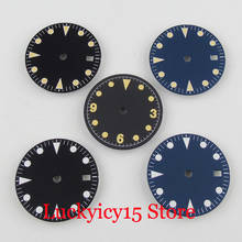 5 Models Nologo 28.5mm Watch Dial with Date Window Fit MIYOTA Automatic Movement 2024 - купить недорого